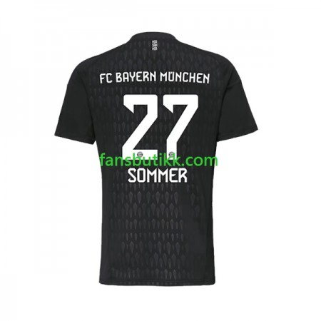 Fotballdrakt Bayern München Yann Sommer 27 Keeper Hjemmetrøye 2023-2024 Kortermet